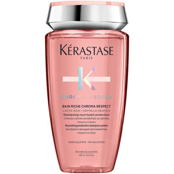 KERASTASE Chroma Absolu Bain Chroma Riche Respect 250ml - Шампунь - ванна для живлення фарбованого волосся